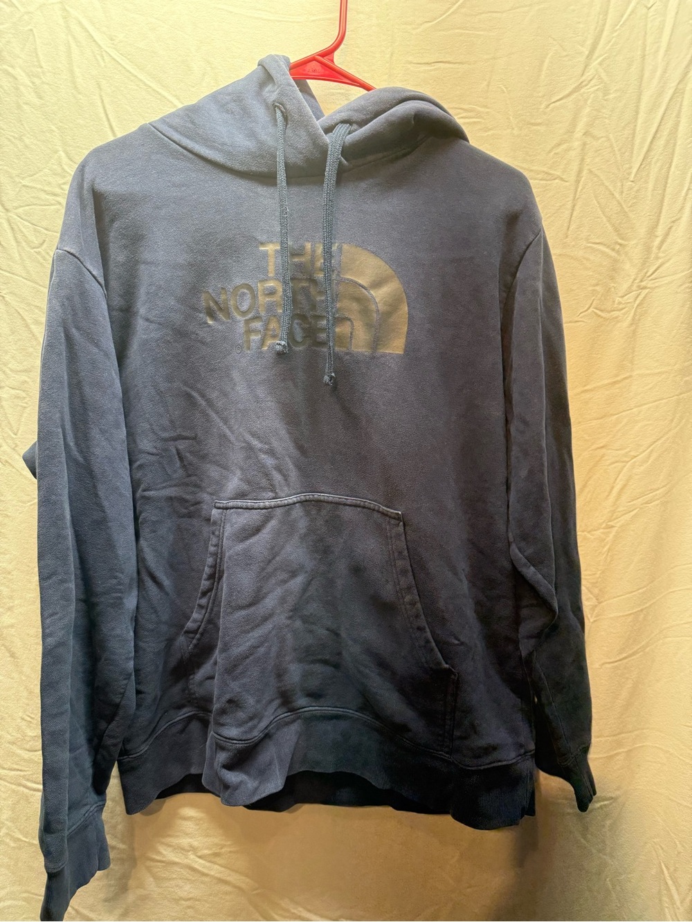 The North Face Men's Navy Hoodie Sweatshirt
